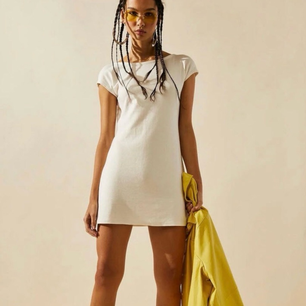 Free People Beach Rosario Low Back Mini Dress Small